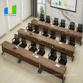 Training Room Foldable Conference Table Stackable Wooden Conference Folding Desk Foldable Table